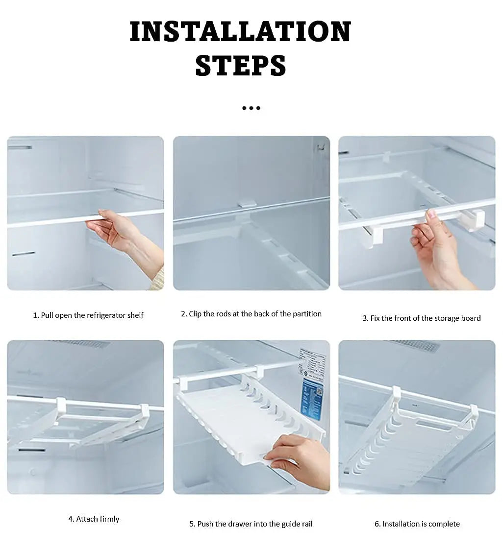 ChillGuard™ — Unlock Hidden Fridge Space and Keep Food Fresh Twice as Long