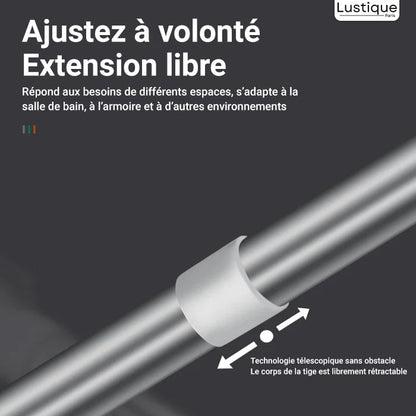 VeroGrip™ Telescopic Rod — Snap Perfect Fits Instantly Without Damage or Drama