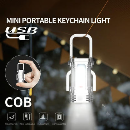 BladeBeam Mini Keychain Light — Command the Night with Instant, Blinding Power