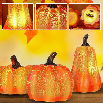 HexaGlow™ Pumpkin Lanterns — Ignite Instant Halloween Awe with Mesmerizing Spooky Charm