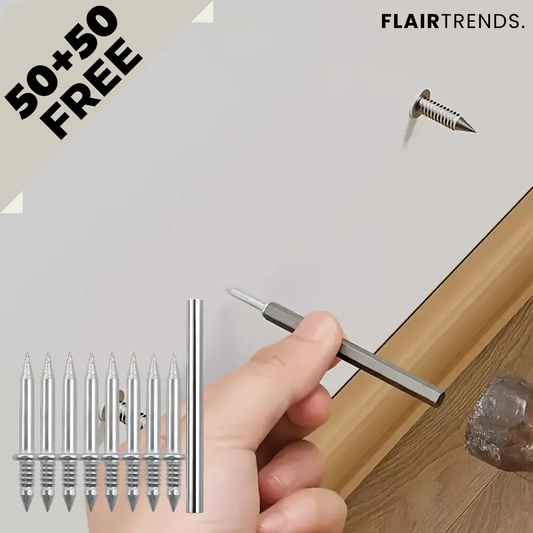 GripForge™ — Nail Your Trim Perfectly Without Drills or Wall Damage (50+50 free)