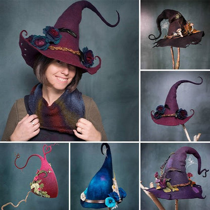 MerliShade Witch Hat — Own Every Halloween Night in Featherlight Comfort and Spellbinding Style