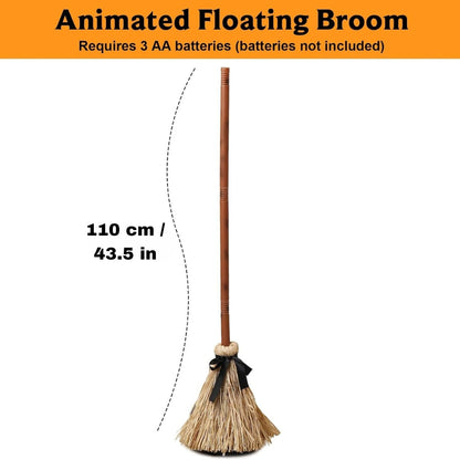 Floating Phantom Broom — Ignite Spine-Chilling Fear That Commands Every Gaze