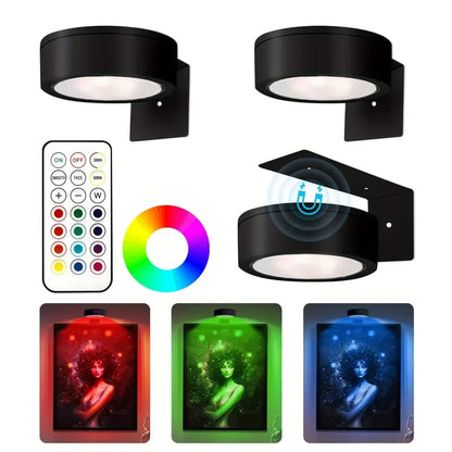 LumaMag Magnetic Lights — Effortless Masterpiece Illumination That Transforms Your Space Instantly