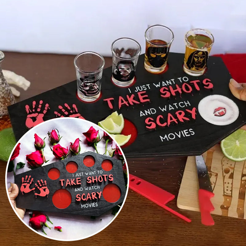 BoneRattle Shot Tray — Turn Every Round Into a Haunted Celebration Your Crew Will Crave