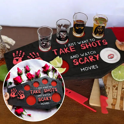 BoneRattle Shot Tray — Turn Every Round Into a Haunted Celebration Your Crew Will Crave