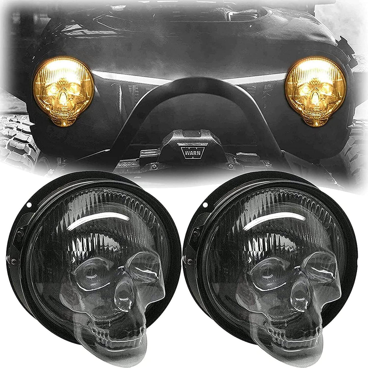 VenomShade Skull Covers — Unleash Savage Style and Own Every Night Drive