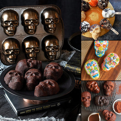 BoneRattle Skull Mold — Create Spine-Chilling Desserts That Haunt Every Celebration
