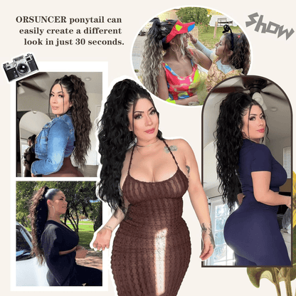 VivaLuxe Ponytail — Instantly Command Every Room with Effortless, Head-Turning Volume