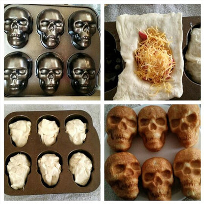 BoneRattle Skull Mold — Create Spine-Chilling Desserts That Haunt Every Celebration