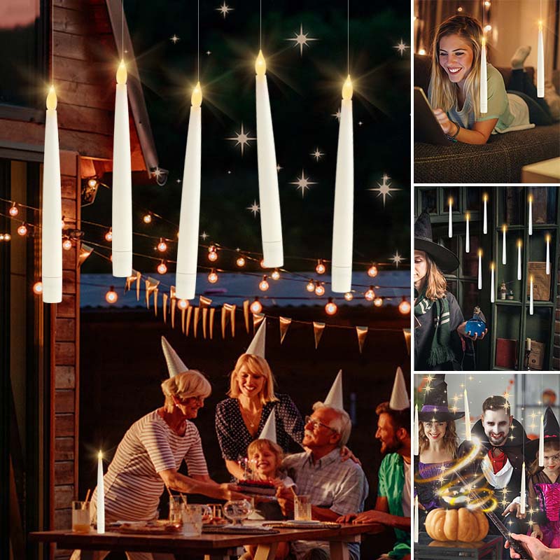 ZenGlow™ Floating Flame Lights — Ignite Cozy Magic with Safe, Hypnotic Flickers That Captivate Every Heart