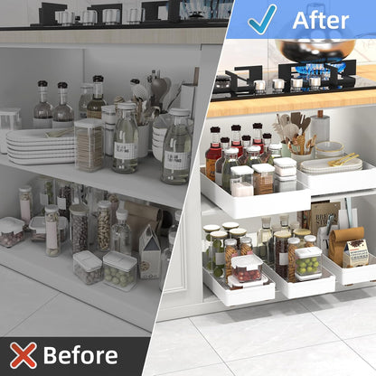 SwiftSlide Pro — Transform Cluttered Cabinets into Effortless, Space-Maximizing Havens