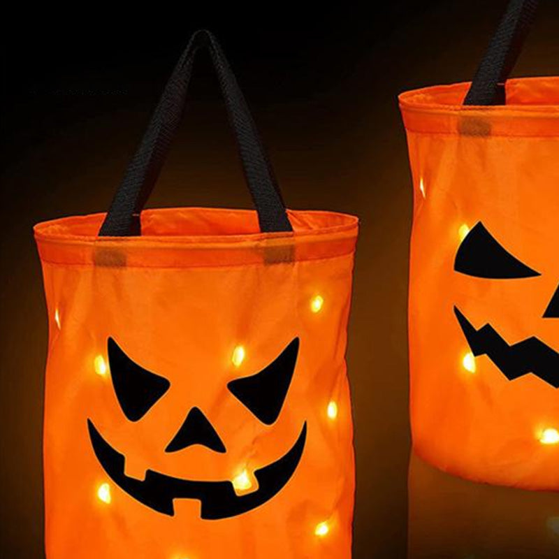 LumaPumpkin Tote — Light Up Safety and Make Every Trick-or-Treat Moment Unforgettable