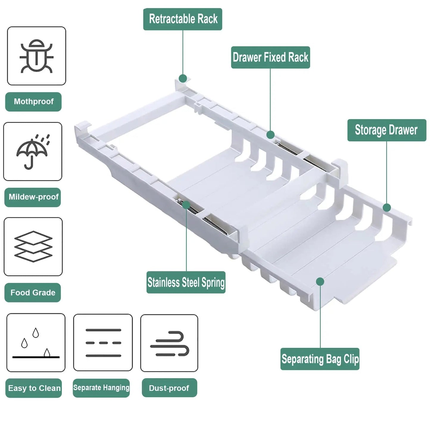 ChillGuard™ — Unlock Hidden Fridge Space and Keep Food Fresh Twice as Long