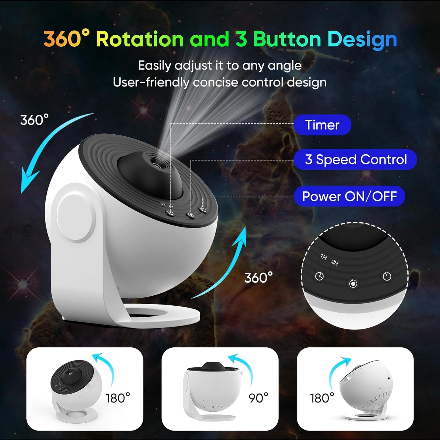 StarSphere — Transform Your Room into a Soothing Cosmic Escape