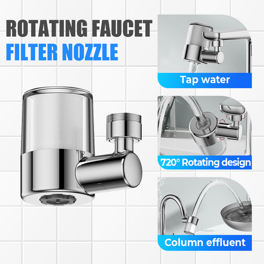 AquaMaster360 Elite Faucet Filter Nozzle Set — Take Command of Every Drop for Pure, Splash-Free Water Power