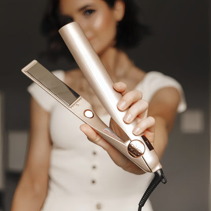 UltraLuxe™ 2-in-1 Styler — Ignite Confidence with Salon-Perfect Hair in Minutes