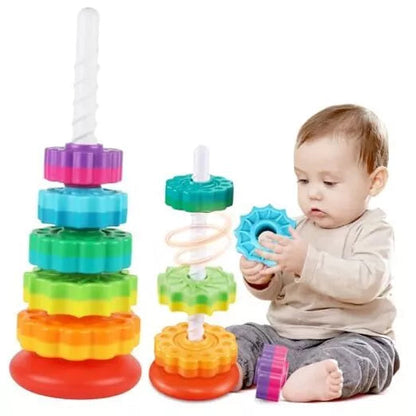 Spinfinity Tower — Ignite Your Toddler’s Genius with Every Colorful Spin