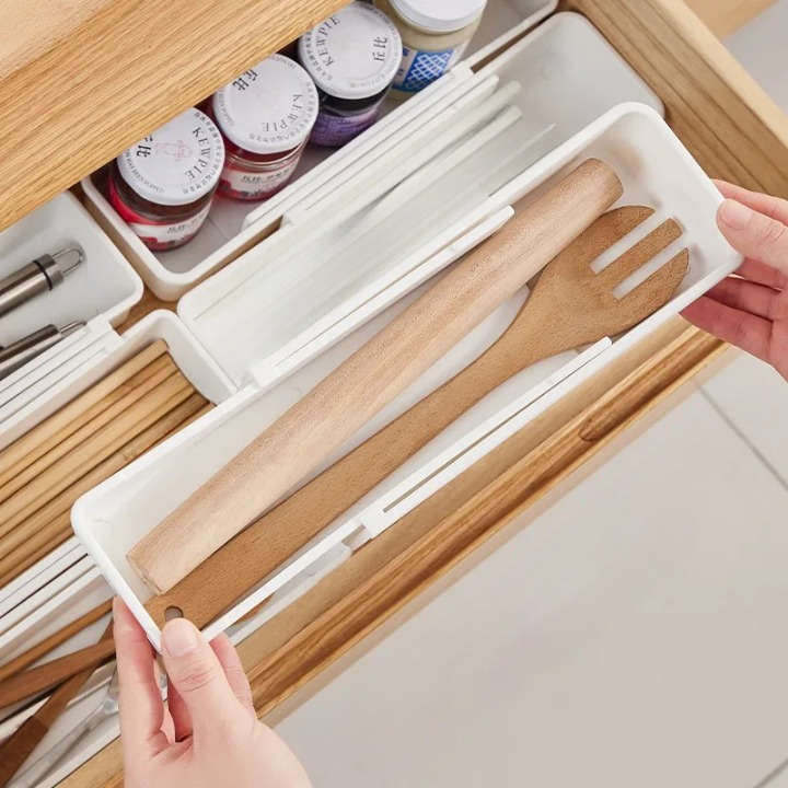 VeloraFlex Chaos Crusher Drawer Dividers — Transform Any Mess Into Effortless Order That Frees Your Space and Mind (1+1 free)