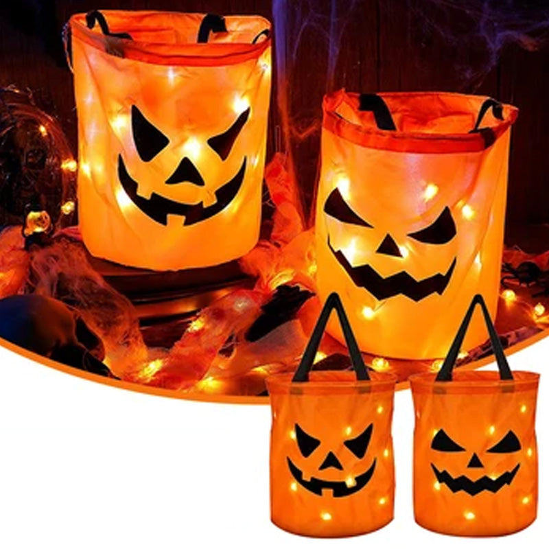 LumaPumpkin Tote — Light Up Safety and Make Every Trick-or-Treat Moment Unforgettable