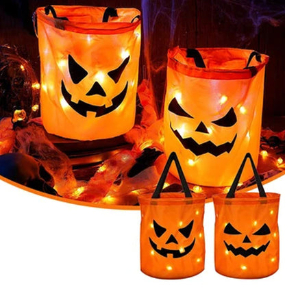 LumaPumpkin Tote — Light Up Safety and Make Every Trick-or-Treat Moment Unforgettable