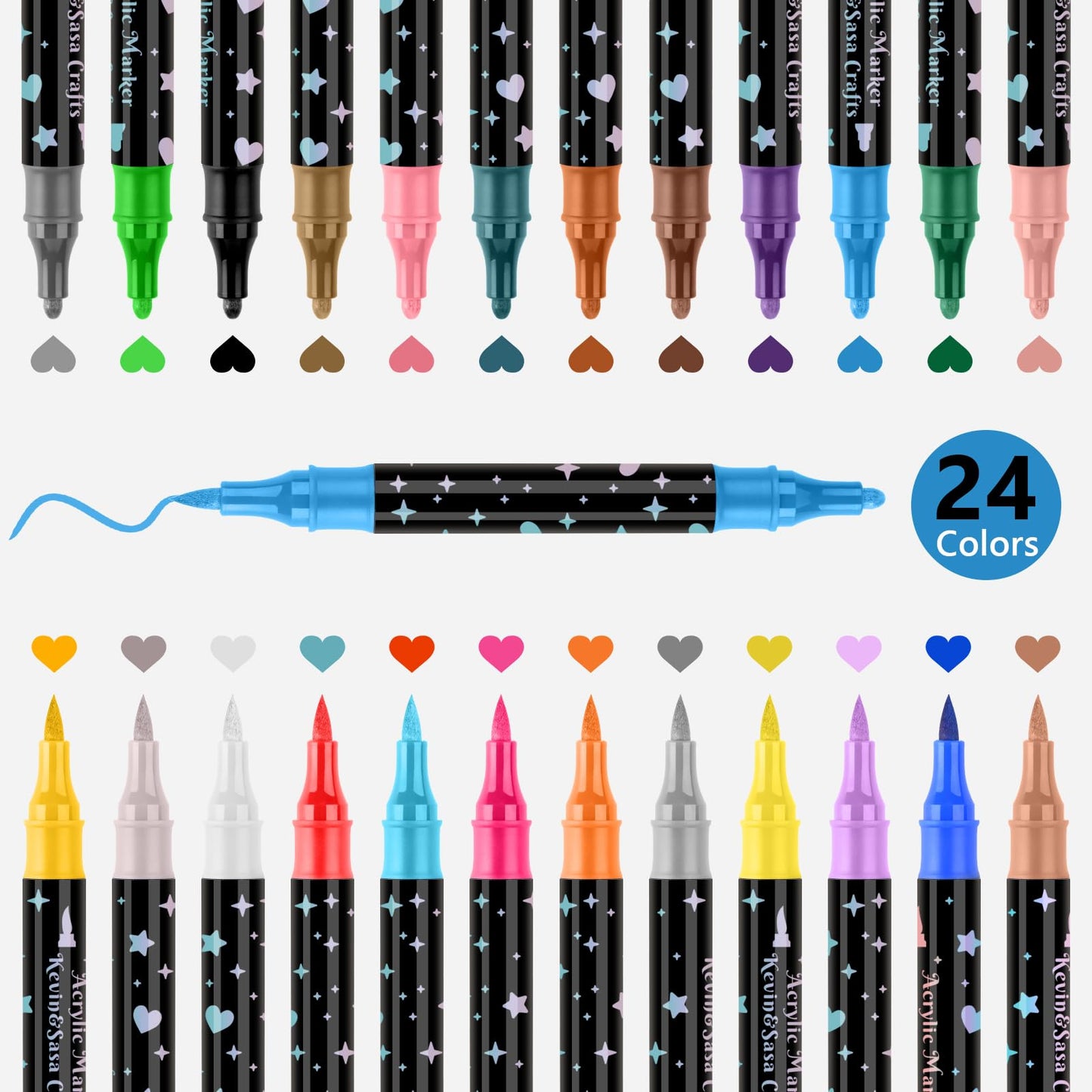 StellarShine Glitter Gel Pens — Ignite Your Imagination with Smudge-Proof, Eco-Friendly Sparkle