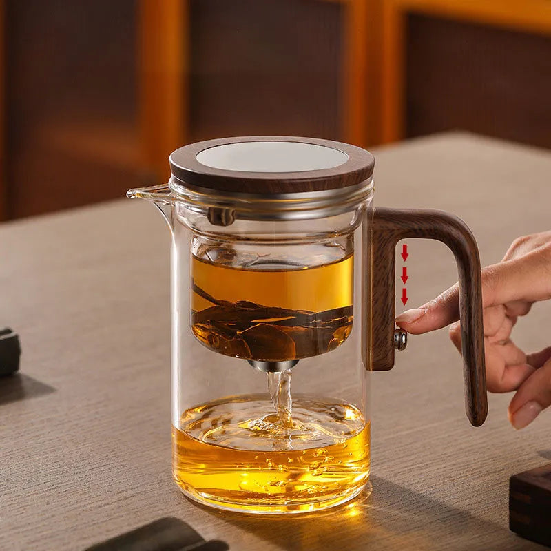 HeatShield BrewMaster Teapot — Brew Perfect Tea Every Time, Ignite Your Senses with Pure Luxury