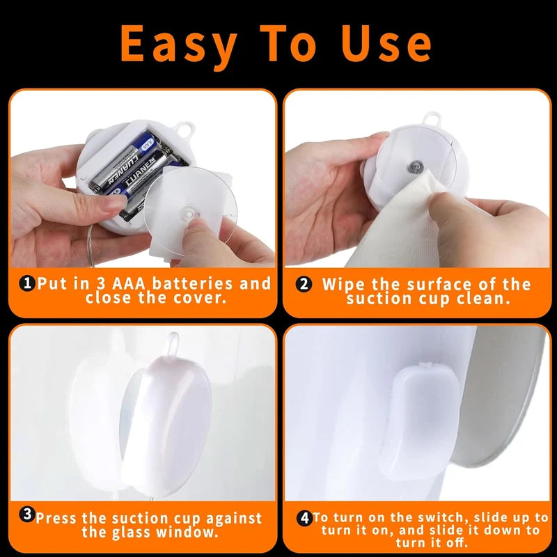 EmberLoom Halloween Window Lights — Ignite Your Home with Fierce, Fearsome Glow That Commands Every Eye