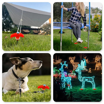 TerraGrip™ — Lock Your Camp Down Tight and Relax with Lightning-Fast, Unbreakable Stakes