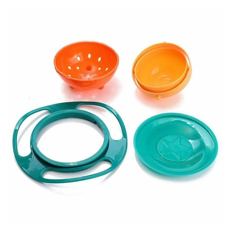 Baby Universal Gyro Bowl — Turn Toddler Mess Into Stress-Free Mealtime Magic