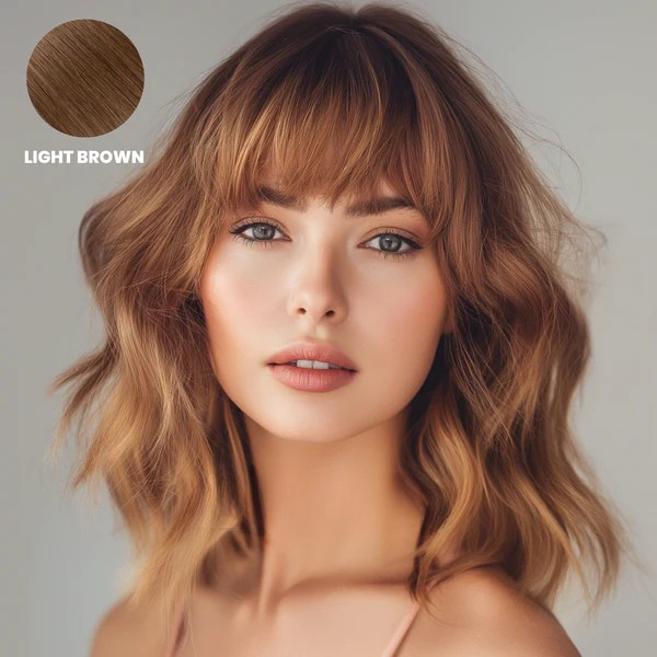 LushLuxe Fringe — Transform Your Look Instantly with Stunning, Heat-Ready Natural Hair